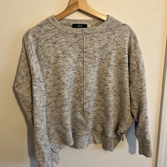 Knit Crop Sweater - Picture 2 of 3